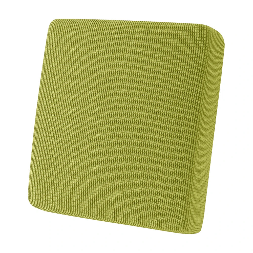 Jacquard Patio Sofa Cushion Cover Universal Outdoor Stretch Sofa Cover Solid Color Cushion Protector Waffle Pattern