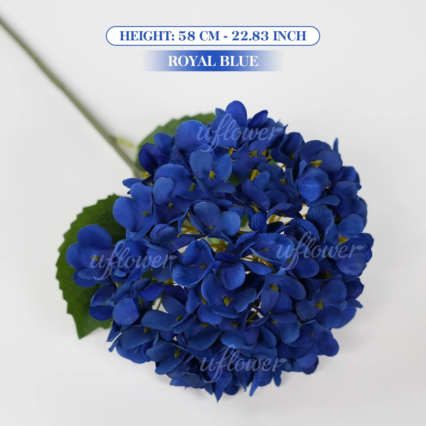 1/5/10pcs 58cm Beautiful Silk Artificial Flowers Hydrangea Bouquet for Home Party Wedding Living Room Decoration Accessories