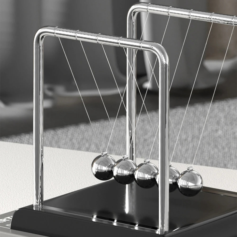 Newton's Cradle Kinetic Ball Desk Toy – Office Decor
