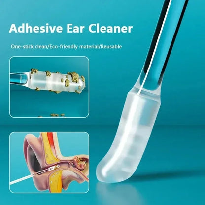 Sticky Ear Digger Ear Digging Tool Ear Wax Cleaning Special Not Hurt Ear Digging Spoon Ear Digging Cotton Swabs
