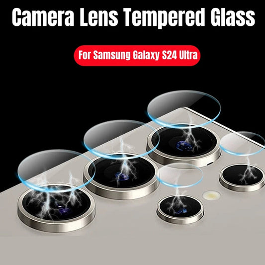 3PCS Camera Lens Glass For Samsung Galaxy S25 Ultra Plus S24 S23 Ultra HD Clear Camera Protector For Samsung  S24Ultra Lens Film