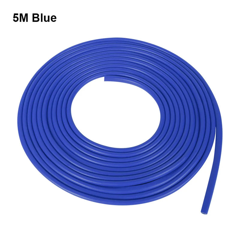 5M Car Door Edge Rubber Scratch Protector Strips Car Styling Mouldings Protection Side Doors Moldings Adhesive Scratch Tools New