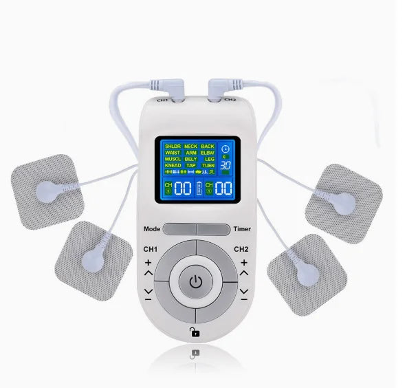 2026Electric Pulse Massager TENS EMS Electrical Nerve Muscle Stimulator Electrostimulator Low Frequency Massage Device