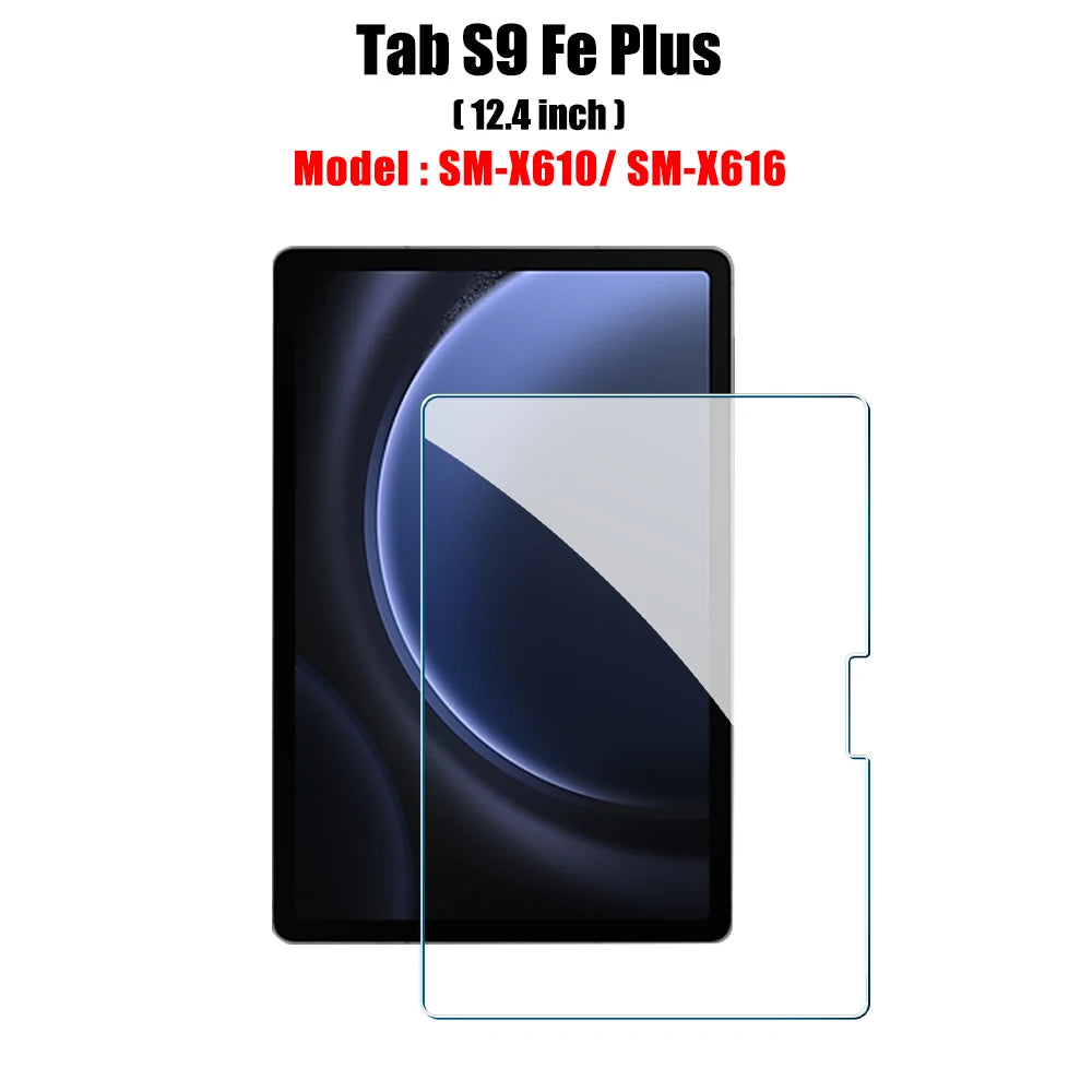 Tempered Glass Screen Protector For Samsung Galaxy Tab S6 Lite A9 Plus S8 S9 Plus Ultra S7 Fe S9 Fe 12.4 A8 S10 S11 Film