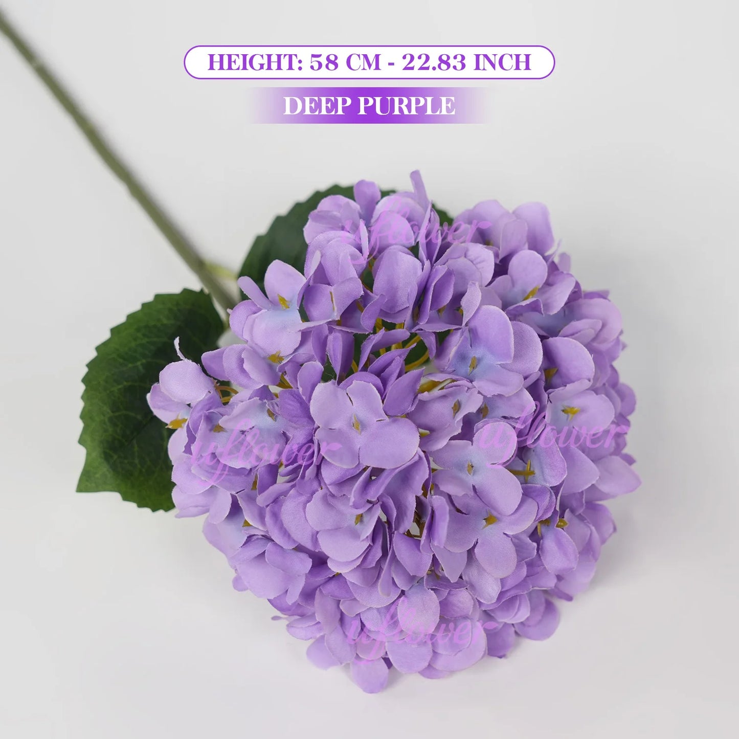 1/5/10pcs 58cm Beautiful Silk Artificial Flowers Hydrangea Bouquet for Home Party Wedding Living Room Decoration Accessories