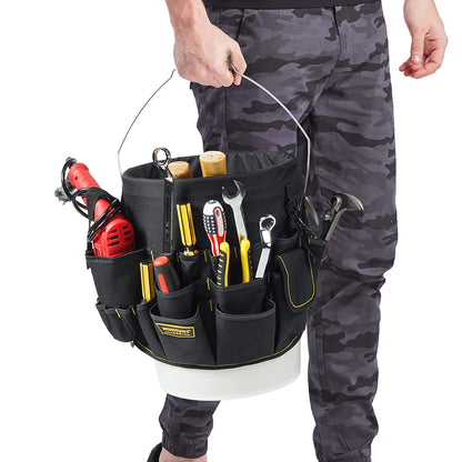 WINHUNT Hardware Tool Bucket Bag Multifunctional Repair Tool Bag Paint Bucket Bag Need To Work With Bucket Use