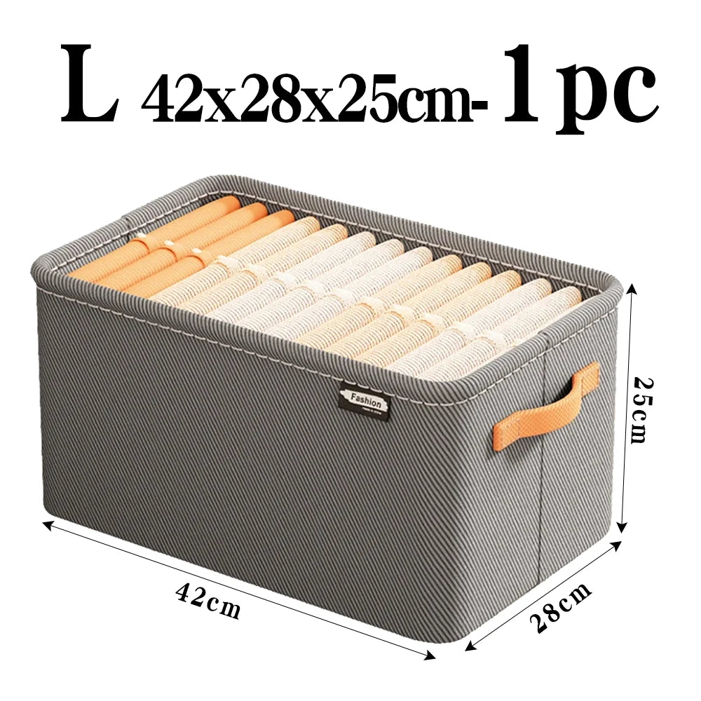Non-Woven Clothes Storage Organizer – Foldable Wardrobe Drawer Bag