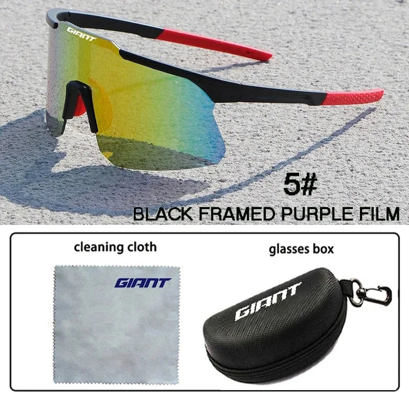 giant cycling sunglasses men and women MTB Road Bicycle cycling sunglasses Outdoor Lenses With case glasses Cycling goggle