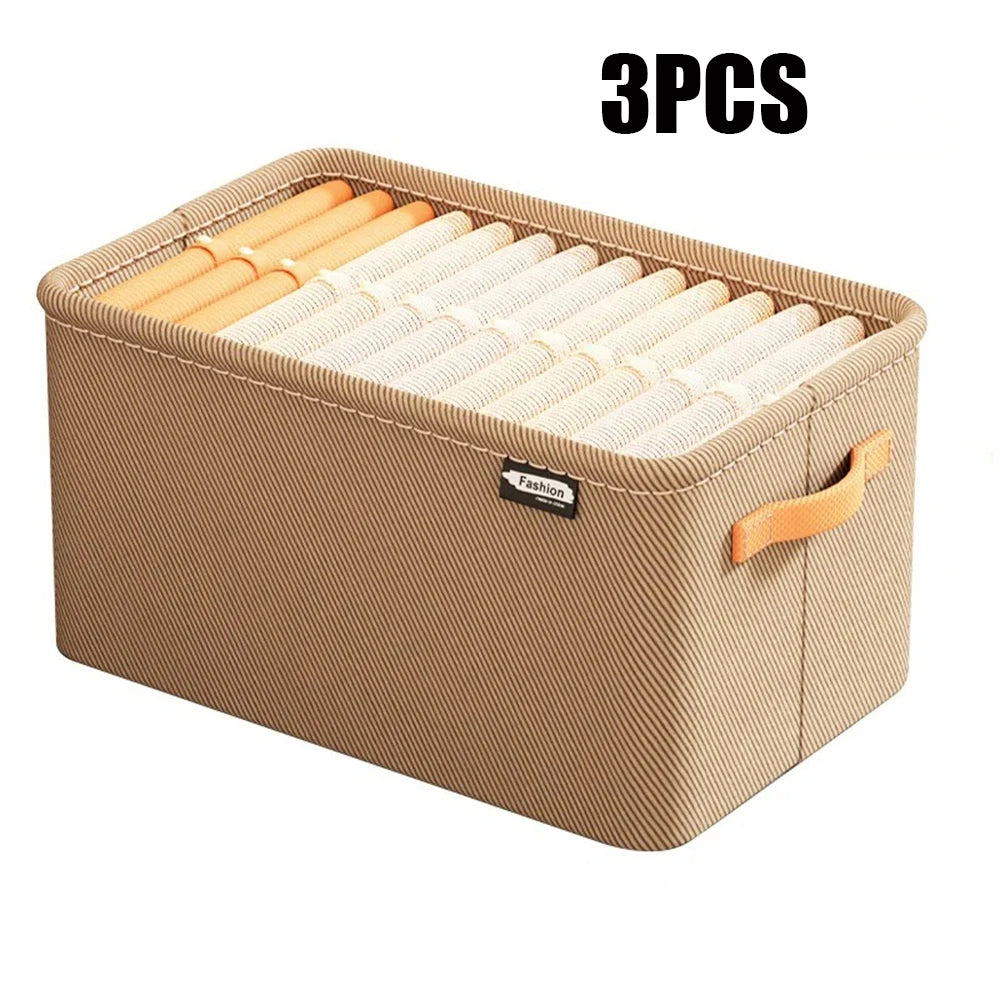 Foldable Clothes Organizer Storage Box Items Clothes Pants Sweater Storage Cabinets Large Capacity Underwear Drawers Wardrobe