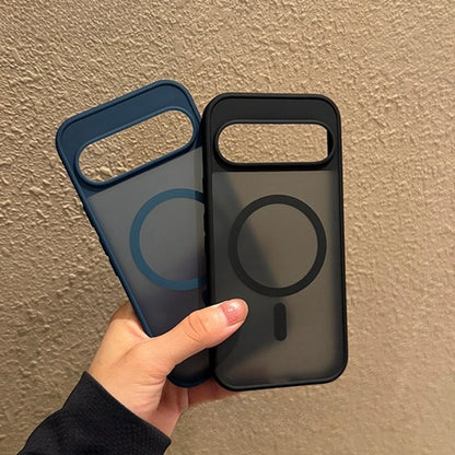 Luxury Translucent Matte Magnetic Case For Google Pixel 10 ProXL 9Pro XL 10Pro 10 9A Wireless Charging Candy Color Slim Cover