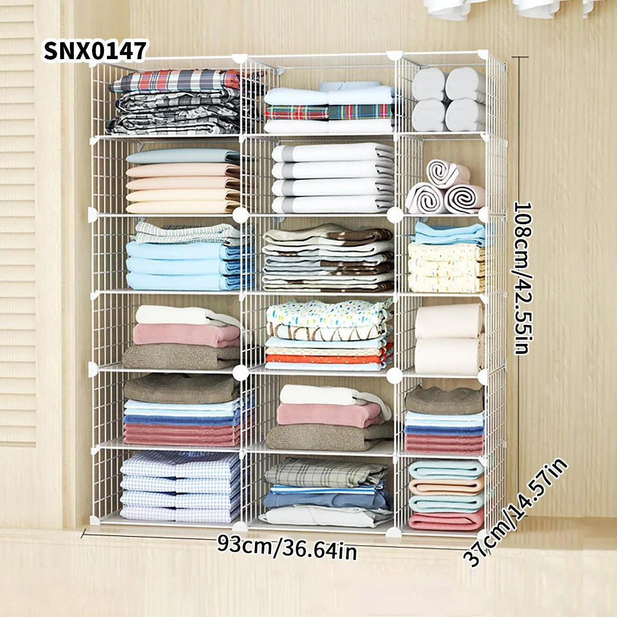 Clothing Layered Storage Wardrobe Partition Rack Hanging Closet Cross Partition Vertical Student Dormitory Cabinet Layered Rack