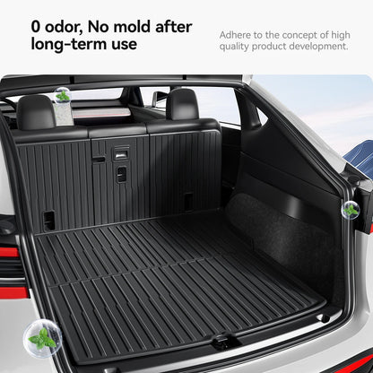 YZ For Tesla Model 3 Y Highland Juniper 2021-2026 all-in-one TPE Trunk mat Luggage mat Four Seasons Waterproof Non-slip