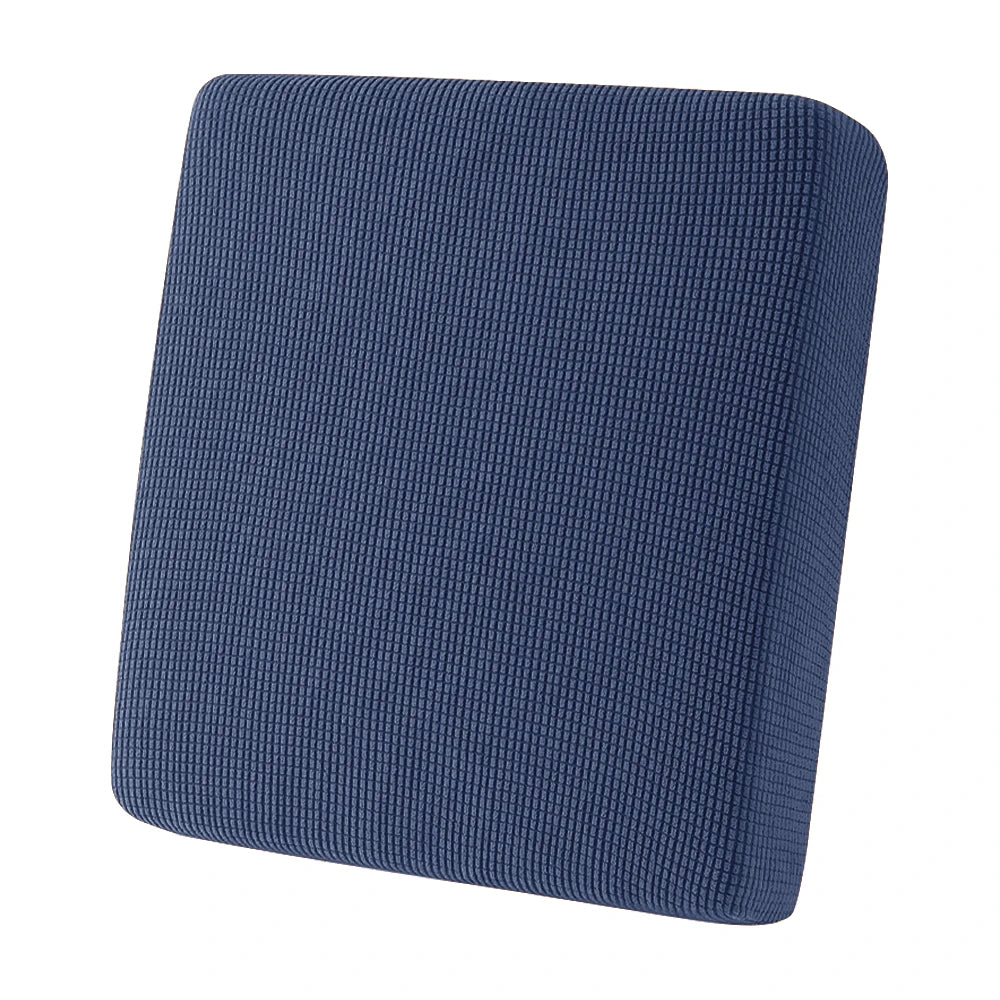 Jacquard Patio Sofa Cushion Cover Universal Outdoor Stretch Sofa Cover Solid Color Cushion Protector Waffle Pattern
