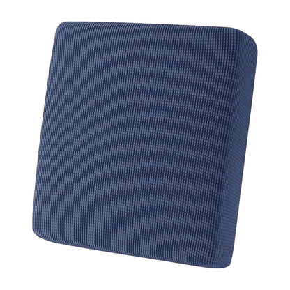 Jacquard Patio Sofa Cushion Cover Universal Outdoor Stretch Sofa Cover Solid Color Cushion Protector Waffle Pattern