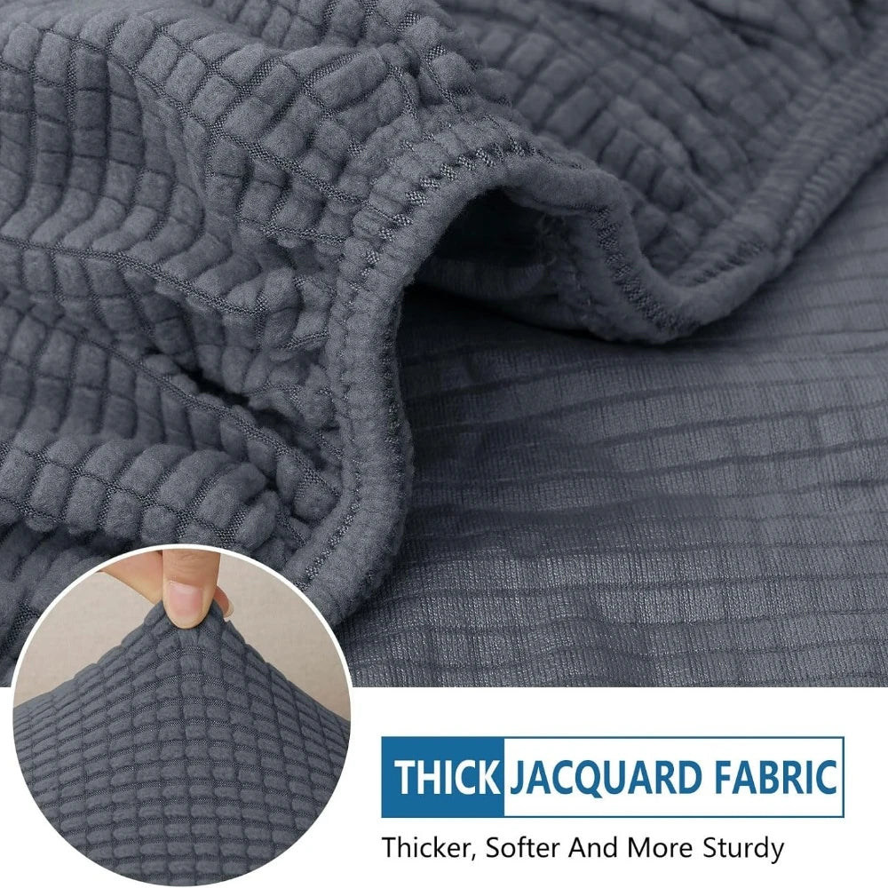 Waterproof Couch Cushion Covers Washable Sofa Cushion Slipcovers Thick Stretch Jacquard Fabric Couch Sofa Covers