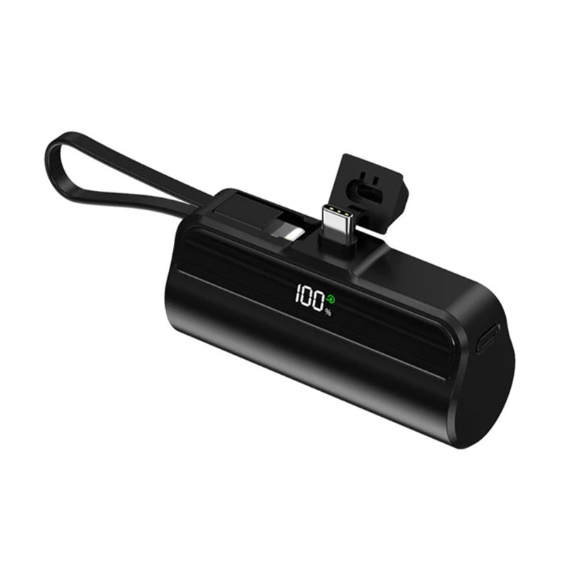 Portables Charge Casing TypeC Power Bank Housing Charging Quick 22.5W Charging, Easy to Read Battery Display
