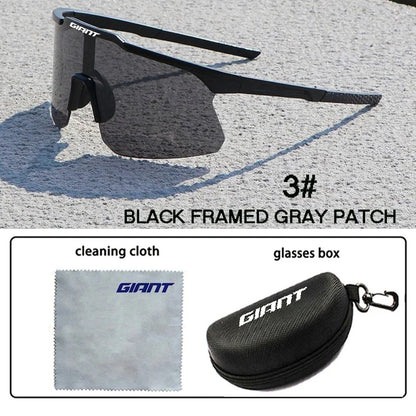 giant cycling sunglasses men and women MTB Road Bicycle cycling sunglasses Outdoor Lenses With case glasses Cycling goggle