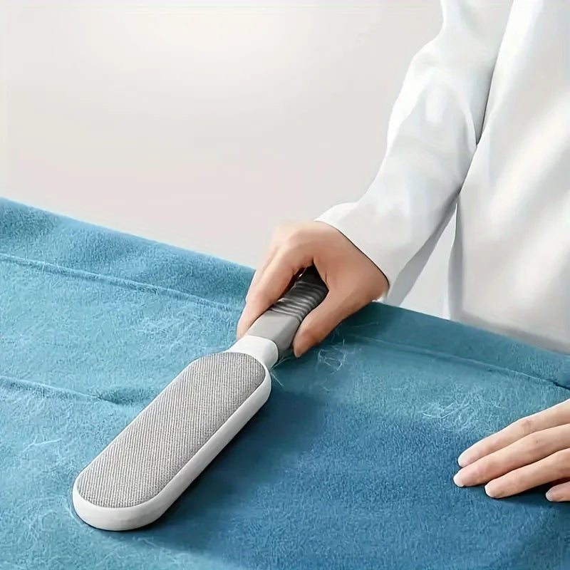 Double-Sided Electrostatic Pet Hair Remover Lint Brush