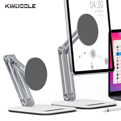 Artpowers Metal Magnetic Tablet Holder for Table Desk Stand Suport for Ipad Pro Xiaomi Samsung Huawei Apple Tablet Accessories