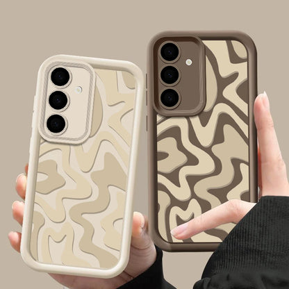 Striped Pattern Phone Case For Samsung Galaxy A57 A27 A37 A56 A16 A17 A36 A26 A55 A54 A15 S26 S25 S24 S23 S22 Ultra S25 FE Cover