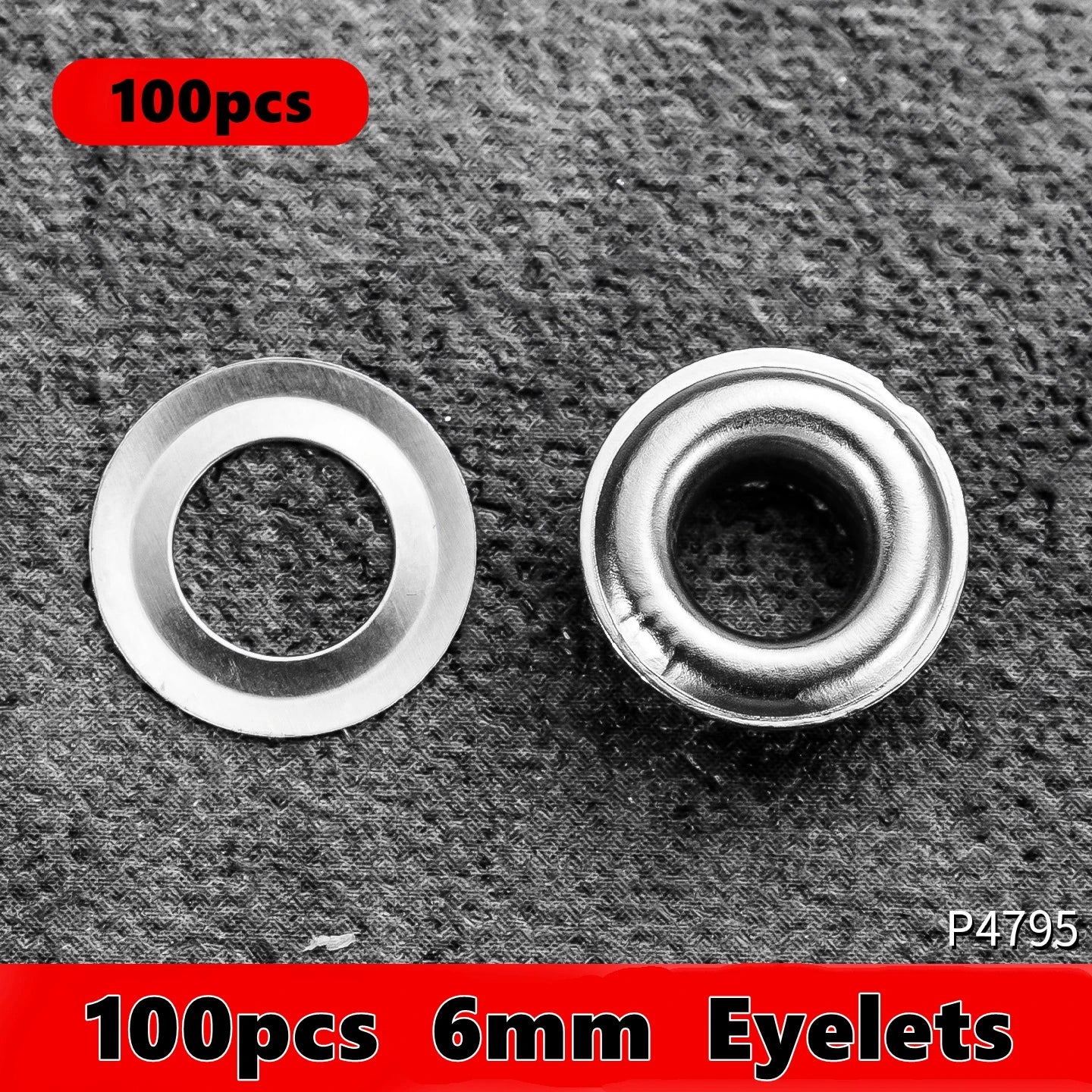 6mm 10mm Grommet Pliers Kit Tools Handheld Hand Press Metal Eyelet Hole Punch Plier for Leather Canvas Clothing DIY Tarp Ring