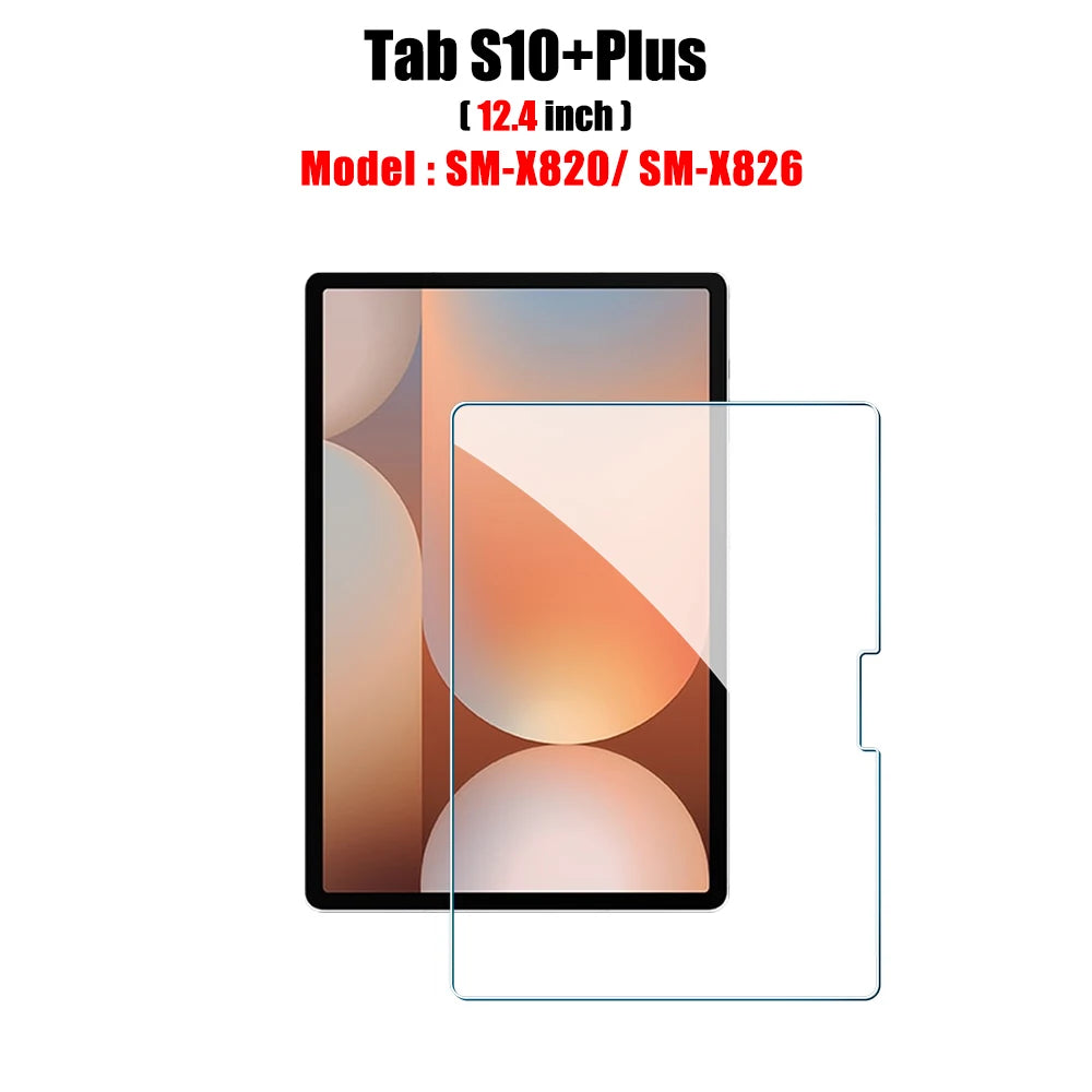 Tempered Glass Screen Protector For Samsung Galaxy Tab S6 Lite A9 Plus S8 S9 Plus Ultra S7 Fe S9 Fe 12.4 A8 S10 S11 Film