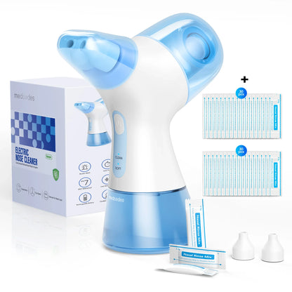 Nasal Irrigation System Sinus Rinse Machine with Water Tank & Waste Collection Tank - Nose Cleaner for Sinus,Allergy Relief