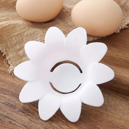 1pc/ Cute Flower Design Egg White Yolk Separator Kitchen Gadgets Baking Tools Egg Extractor