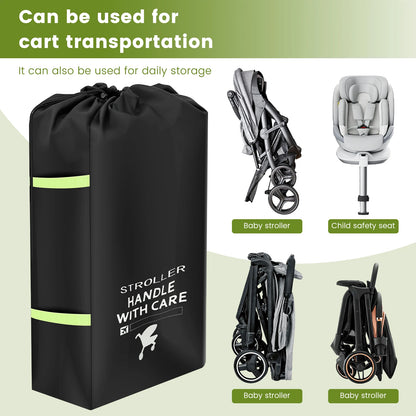 Stroller Storage Bag for Baby Airplane Road Trips Stroller Cover Travel Shipper Dust Bag Waterproof Carts Accessories