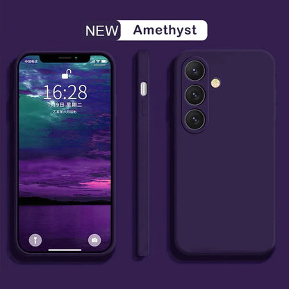 Phone Case Galaxy S25 S24 S23 Ultra Case Soft Liquid Silicone Samsung Galaxy S25 S24 S23 S22 Ultra Plus S23Ultra S24Ultra Cases