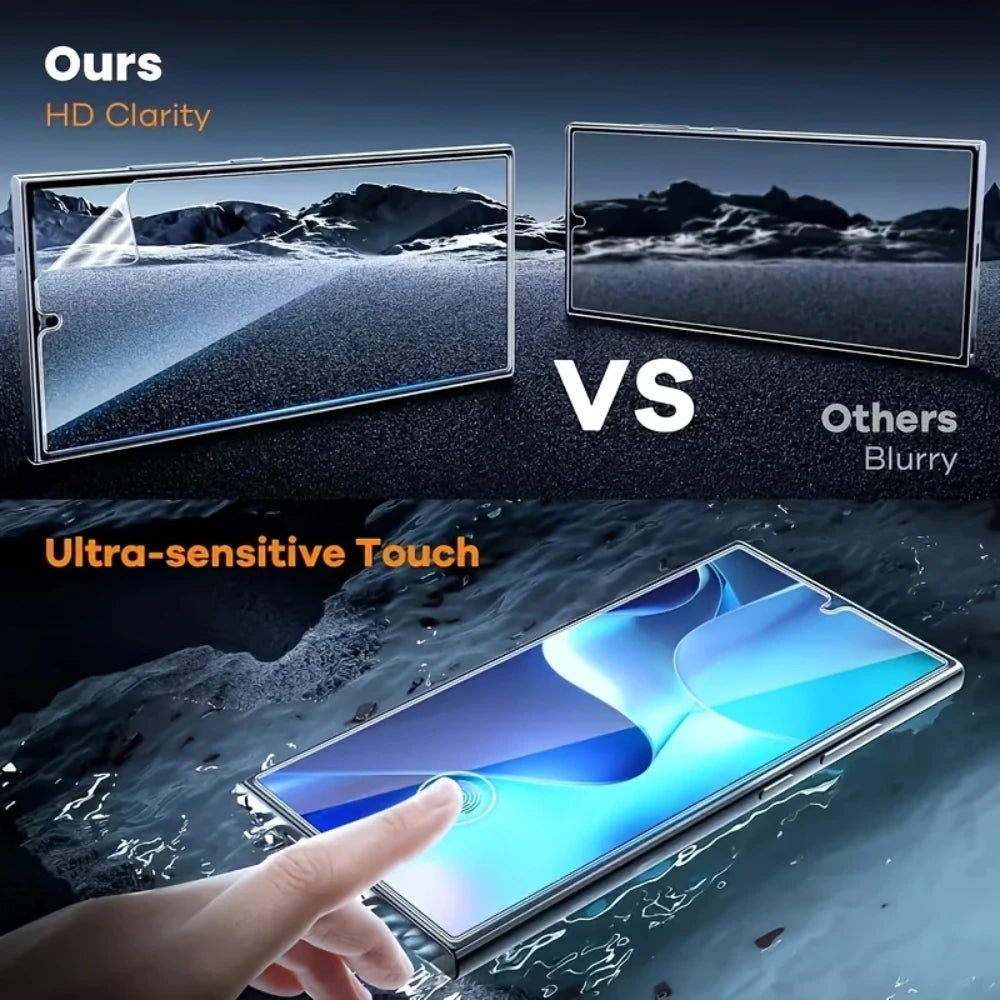 NNBILI 4pcs Hydrogel Film For Samsung Galaxy S26 S25 S24 S23 S22 S21 S20 Ultra Plus Screen Protector For Samsung S23 S20 S21 FE