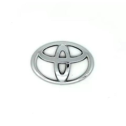 3D ABS Toyota Logo Car Emblem Steering Wheel Sticker For Toyota Hilux Prius Avensis Auris Verso Corolla Camry Auto Accessories