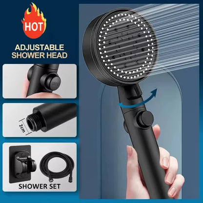 For Xiaomi Shower Head 5 Modes Water Saving Adjustable High Pressure Showerhead Handheld Spray Hangable Bathroom Accessories New
