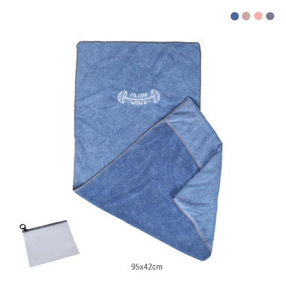 Fitness Quick Dry Towel 42*95cm Microfiber Gym Yoga Training Swimming Tennis Towel Beach Jogging Body Anti-slip Sports Sweat