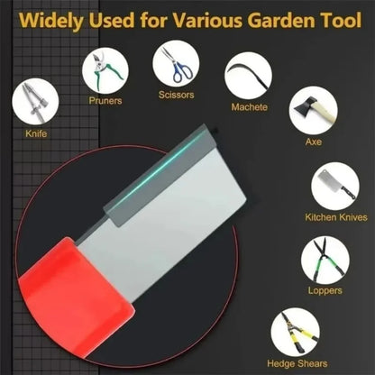 Portable Sharpener Tool Tungsten Steel Blade For Kitchen Knife Scissors Garden Shears Sharpening Stick Household Outdoor Use