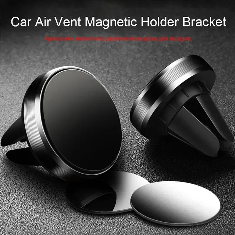 Magnetic Mobile Phone Air Vent Mount Holder in Car Universal Car Phone Holder Smartphone Stand Magnet Holder For iPhone Samsung