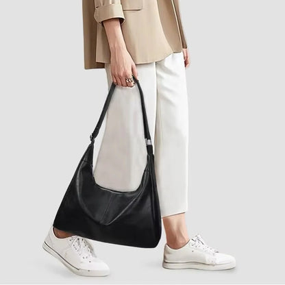 Hobo Shoulder Bags for Women Soft Vegan Leather Shoulder Handbag Versatile Large Capacity Tote Underarm Shoulder Bag Purses ﻿