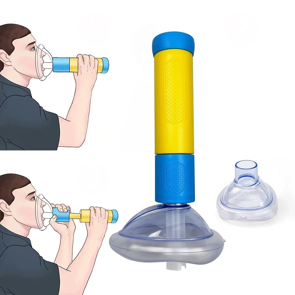 Auto CPR First Aid Choking Rescue Device Outdoor Home CPR Choking Emergency Equipment Adult Children Breath Rescue Anti Asphyxia
