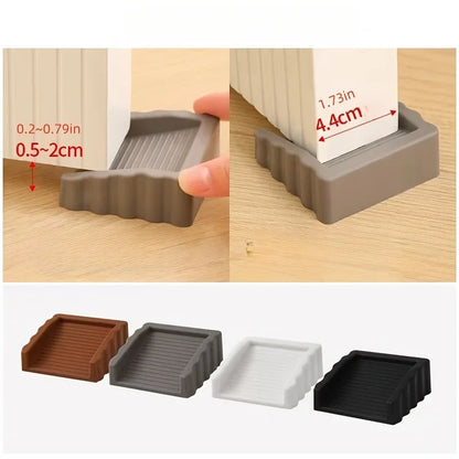 Non Slip Windproof Door Stopper Creative Safety Wedge for Home Office and Kids Room