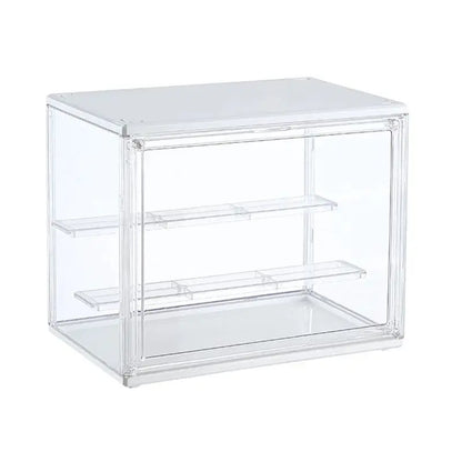 Transparent Display Rack – Ladder Storage Box for Anime Cars, Figurines & Jewelry