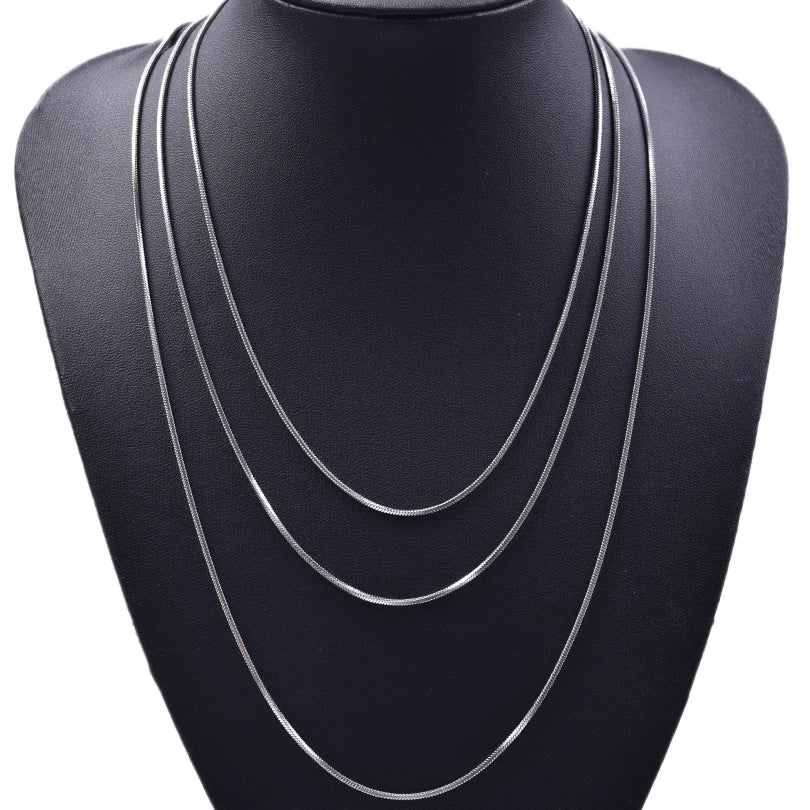 Wholesale Stainless Steel Snake Chain Necklace – Unisex Vintage Jewelry