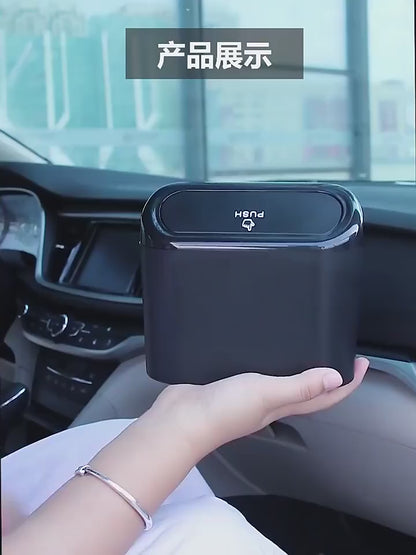 Car Door Press-Top Trash Can Organizer
