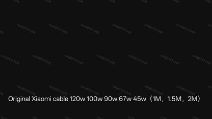 Xiaomi USB-C Fast-Charging Cable, 1–2 Meter