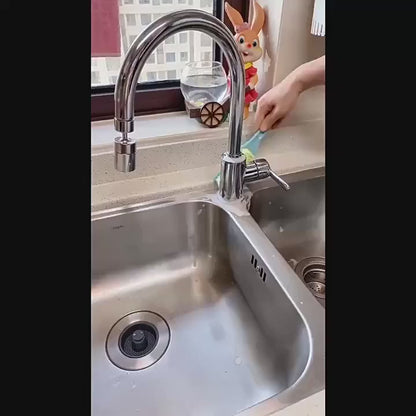 Long-Handle Nylon Crevice Cleaning Brush