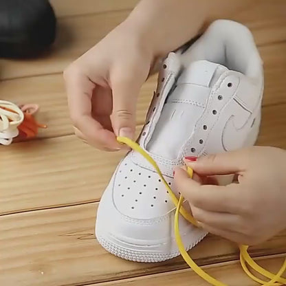 Round No-Tie Elastic Shoelaces