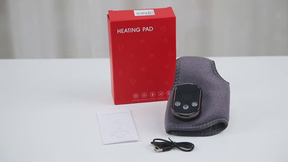 Rechargeable Ankle Massager with Heat and Vibration
