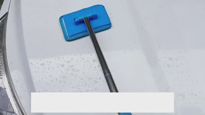 Automobile Windshield Water Scraping Telescopic Automobile Glass Wiper Auto Cleaning Tools Window Cleaning Brush Cleaning Cloth